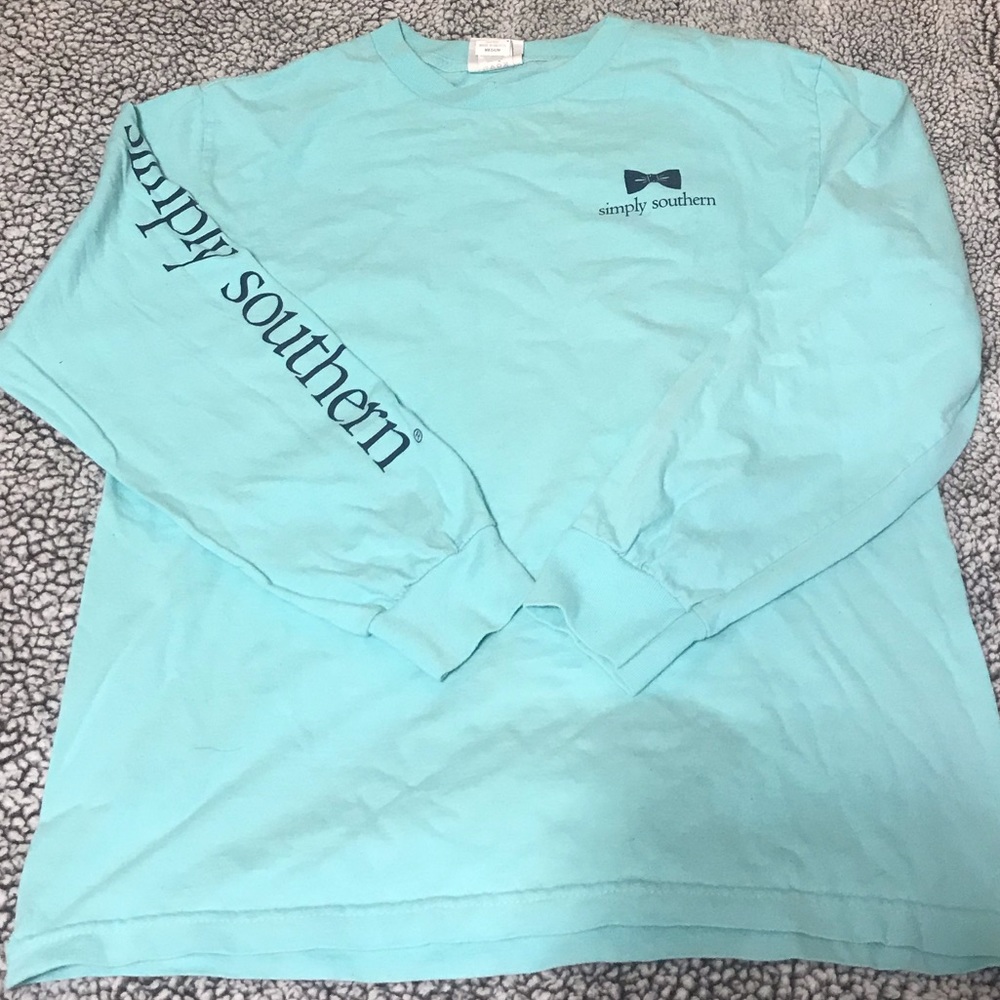 Simply Southern Mint Long Sleeve